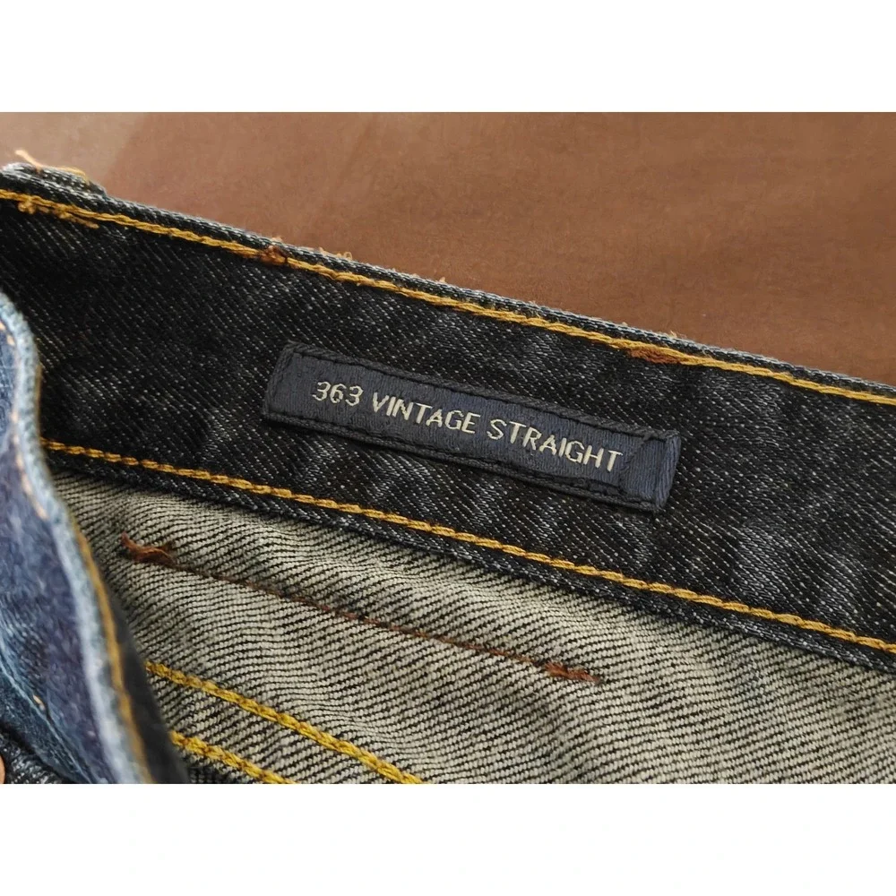 Lucky Brand Men’s Straight Jeans - Dark Blue